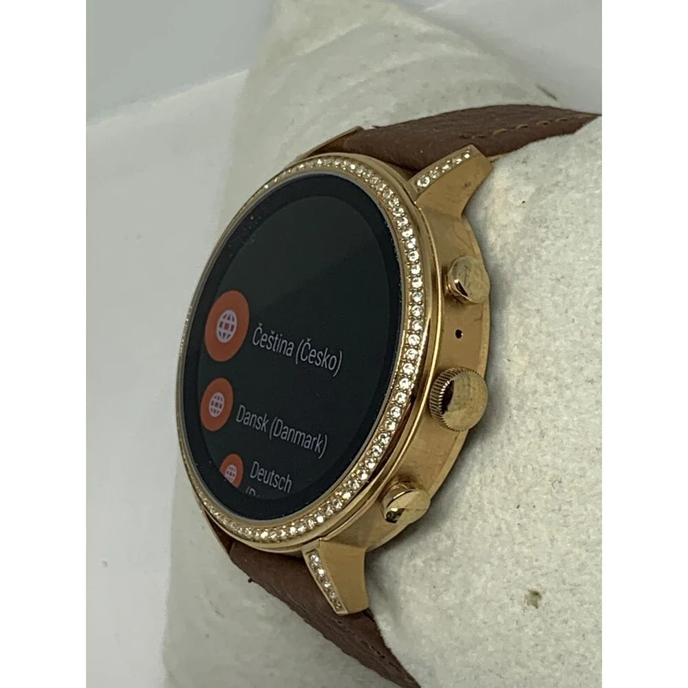 Fossil Gen 4 Authentic Digital Dial Smart Watch W/ Custom Band FTW6011 RZ127